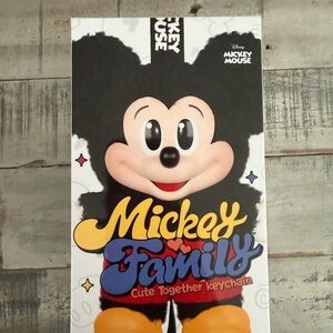 Disney Mickey Mouse Family Keychain - Black, Red, Yellow